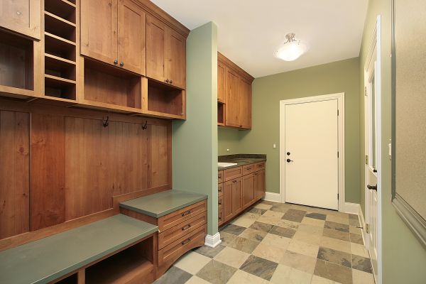 Mud Room Cabinet Installation